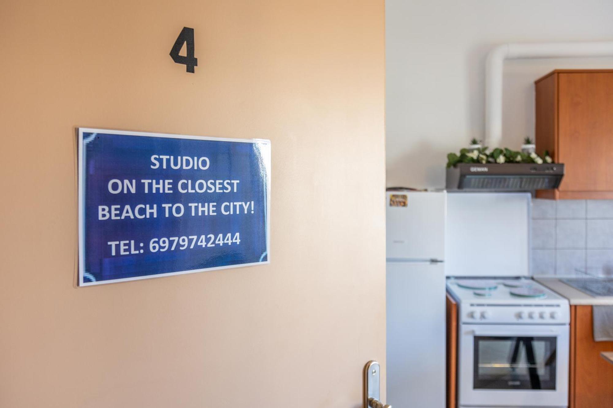 Studio On The Closest Beach To The City! Amoudara  ภายนอก รูปภาพ